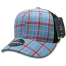 Decky 6 Panel Mid Profile Structured Plaid Trucker | Decky 6018 6018 - 113 OSFM