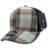Decky 6 Panel Mid Profile Structured Plaid Trucker | Decky 6018 6018 - 116 OSFM