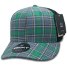 Decky 6 Panel Mid Profile Structured Plaid Trucker | Decky 6018 6018 - 127 OSFM