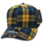 Decky 6 Panel Mid Profile Structured Plaid Trucker | Decky 6018 6018 - 129 OSFM