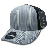 Decky 6 Panel Mid Profile Structured Plaid Trucker | Decky 6018 6018 - 132 OSFM