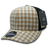 Decky 6 Panel Mid Profile Structured Plaid Trucker | Decky 6018 6018 - 146 OSFM