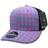 Decky 6 Panel Mid Profile Structured Plaid Trucker | Decky 6018 6018 - 150 OSFM