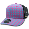 Decky 6 Panel Mid Profile Structured Plaid Trucker | Decky 6018 6018 - 150 OSFM