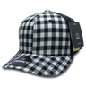Decky 6 Panel Mid Profile Structured Plaid Trucker | Decky 6018 6018 - 151 OSFM