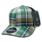 Decky 6 Panel Mid Profile Structured Plaid Trucker | Decky 6018 6018 - 184 OSFM