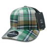 Decky 6 Panel Mid Profile Structured Plaid Trucker | Decky 6018 6018 - 184 OSFM