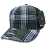 Decky 6 Panel Mid Profile Structured Plaid Trucker | Decky 6018 6018 - 185 OSFM