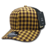 Decky 6 Panel Mid Profile Structured Plaid Trucker | Decky 6018 6018 - 186 OSFM