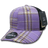 Decky 6 Panel Mid Profile Structured Plaid Trucker | Decky 6018 6018 - 187 OSFM