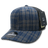 Decky 6 Panel Mid Profile Structured Plaid Trucker | Decky 6018 6018 - 192 OSFM