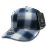 Decky 6 Panel Mid Profile Structured Plaid Trucker | Decky 6018 6018 - 193 OSFM
