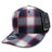 Decky 6 Panel Mid Profile Structured Plaid Trucker | Decky 6018 6018 - 195 OSFM