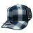 Decky 6 Panel Mid Profile Structured Plaid Trucker | Decky 6018 6018 - 200 OSFM
