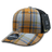 Decky 6 Panel Mid Profile Structured Plaid Trucker | Decky 6018 6018 - 204 OSFM