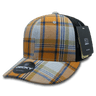 Decky 6 Panel Mid Profile Structured Plaid Trucker | Decky 6018 6018 - 204 OSFM