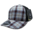 Decky 6 Panel Mid Profile Structured Plaid Trucker | Decky 6018 6018 - 205 OSFM