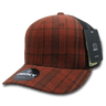 Decky 6 Panel Mid Profile Structured Plaid Trucker | Decky 6018 6018 - 206 OSFM