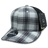Decky 6 Panel Mid Profile Structured Plaid Trucker | Decky 6018 6018 - 215 OSFM