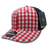 Decky 6 Panel Mid Profile Structured Plaid Trucker | Decky 6018 6018 - 228 OSFM