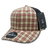Decky 6 Panel Mid Profile Structured Plaid Trucker | Decky 6018 6018 - 233 OSFM