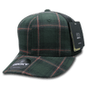 Decky 6 Panel Mid Profile Structured Plaid Trucker | Decky 6018 6018 - 236 OSFM