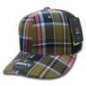 Decky 6 Panel Mid Profile Structured Plaid Trucker | Decky 6018 6018 - 239 OSFM