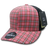 Decky 6 Panel Mid Profile Structured Plaid Trucker | Decky 6018 6018 - 242 OSFM