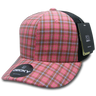 Decky 6 Panel Mid Profile Structured Plaid Trucker | Decky 6018 6018 - 242 OSFM