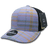 Decky 6 Panel Mid Profile Structured Plaid Trucker | Decky 6018 6018 - 245 OSFM
