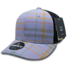 Decky 6 Panel Mid Profile Structured Plaid Trucker | Decky 6018 6018 - 245 OSFM