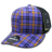Decky 6 Panel Mid Profile Structured Plaid Trucker | Decky 6018 6018 - 246 OSFM