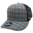 Decky 6 Panel Mid Profile Structured Plaid Trucker | Decky 6018 6018 - 250 OSFM