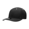 Decky 6 Panel Mid Profile Structured Sandwich Bill Cap | Decky 2003 Black/White OSFM Hats