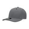 Decky 6 Panel Mid Profile Structured Sandwich Bill Cap | Decky 2003 Charcoal/Black OSFM Hats