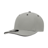 Decky 6 Panel Mid Profile Structured Sandwich Bill Cap | Decky 2003 Grey/Black OSFM Hats