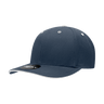 Decky 6 Panel Mid Profile Structured Sandwich Bill Cap | Decky 2003 Navy/White OSFM Hats