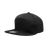 Decky 7 Panel High Profile Structured Cotton Blend Cap | Decky 1098 Black OSFM Hats