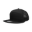 Decky 7 Panel High Profile Structured Cotton Blend Trucker | Decky 1133 Black OSFM