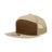 Decky 7 Panel High Profile Structured Cotton Blend Trucker | Decky 1133 Brown/Khaki/Khaki Standard