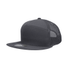 Decky 7 Panel High Profile Structured Cotton Blend Trucker | Decky 1133 Charcoal OSFM