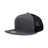 Decky 7 Panel High Profile Structured Cotton Blend Trucker | Decky 1133 Charcoal/Charcoal/Black Standard