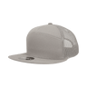 Decky 7 Panel High Profile Structured Cotton Blend Trucker | Decky 1133 Grey OSFM