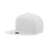 Decky 7 Panel High Profile Structured Perforated Performance Cap | Decky 6230 White Standard Hats