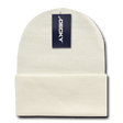 Decky Acrylic Knit Caps | Decky KCP Ivory(Not White) OSFM Hats
