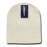 Decky Acrylic Short Knit Caps | Decky KCSP Ivy(Not White) OSFM Hats