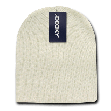 Decky Acrylic Short Knit Caps | Decky KCSP Ivy(Not White) OSFM Hats