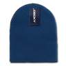 Decky Acrylic Short Knit Caps | Decky KCSP Lt.Navy OSFM Hats