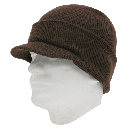 Decky Acrylic/Polyester HybriCap | Decky 8009 Brown OSFM Hats