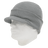 Decky Acrylic/Polyester HybriCap | Decky 8009 Grey OSFM Hats